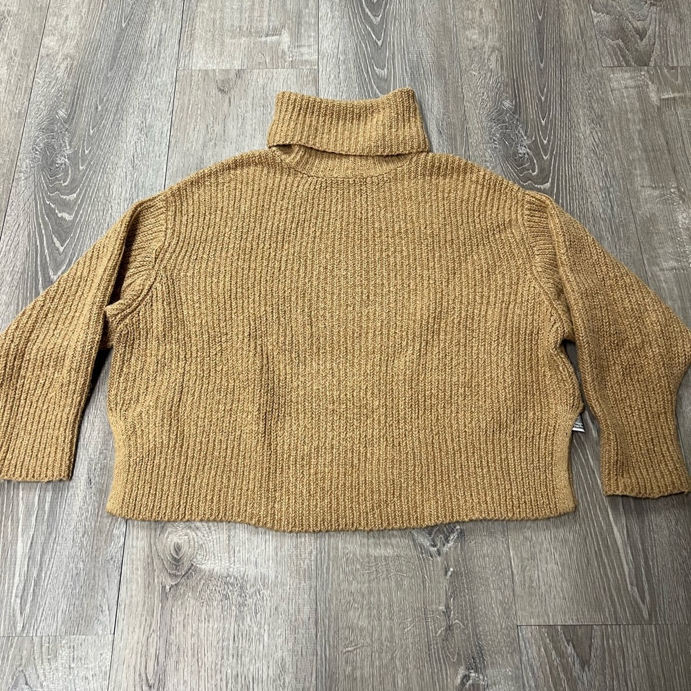 Zara cropped turtleneck